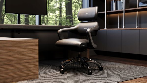 Γραφειακή Καρέκλα Diablo Chairs V-Modular Μαύρη