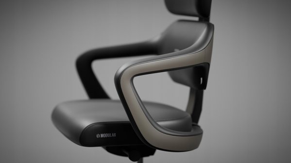 Γραφειακή Καρέκλα Diablo Chairs V-Modular Μαύρη