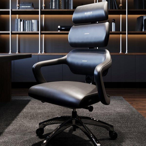 Γραφειακή Καρέκλα Diablo Chairs V-Modular Μαύρη