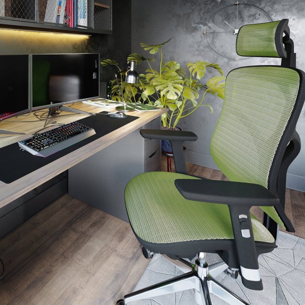 Γραφείο Καρέκλα Diablo Chairs V-Basic Πράσινη