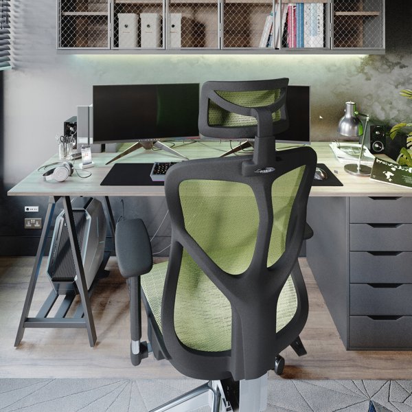 Γραφείο Καρέκλα Diablo Chairs V-Basic Πράσινη