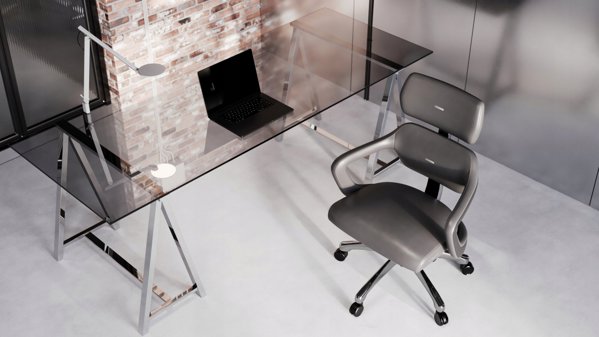 Κάθισμα γραφείου Diablo Chairs V-Modular Γκρι