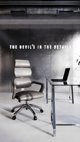 Κάθισμα γραφείου Diablo Chairs V-Modular Γκρι