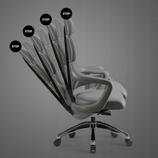 Κάθισμα γραφείου Diablo Chairs V-Modular Γκρι