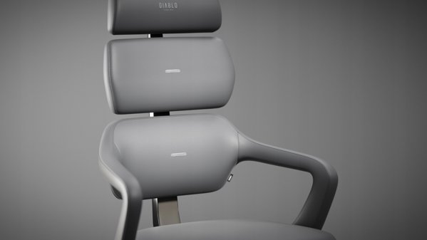 Κάθισμα γραφείου Diablo Chairs V-Modular Γκρι