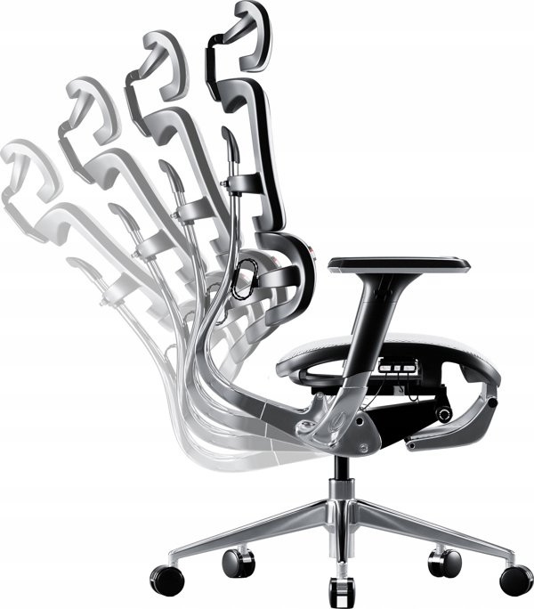 Καρέκλα γραφείου Diablo Chairs V-Master Λευκό-μαύρο