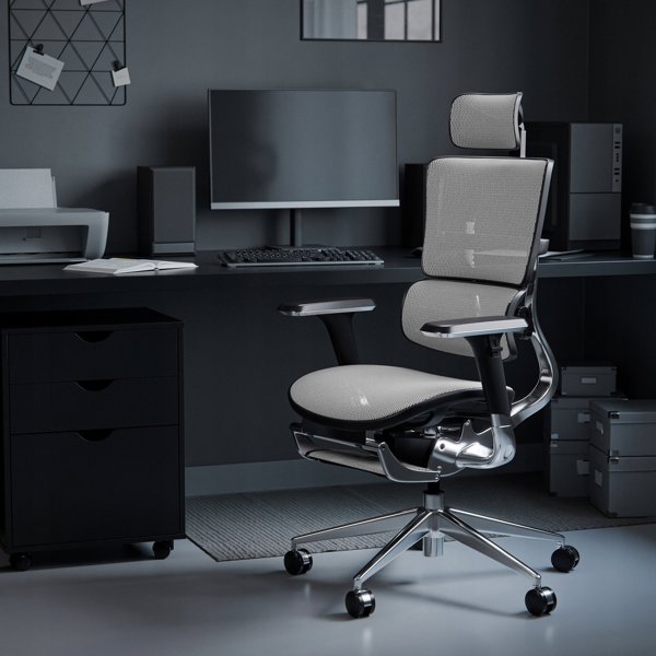 Καρέκλα γραφείου Diablo Chairs V-Master Λευκό-μαύρο