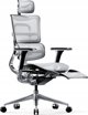 Καρέκλα γραφείου Diablo Chairs V-Master Λευκό-μαύρο