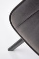 Περιστρεφόμενη καρέκλα με ταπετσαρία K520 VELVET γκρι HALMAR