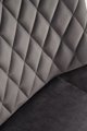 Περιστρεφόμενη καρέκλα με ταπετσαρία K520 VELVET γκρι HALMAR