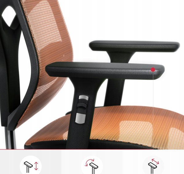 Καρέκλα Γραφείου Diablo Chairs V-Basic Πορτοκαλί