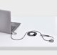 StarTech Κλειδαριά Ασφαλείας K-Slot για Laptop 1.5m - Συμβατή με Υπολογιστές και Οθόνες
