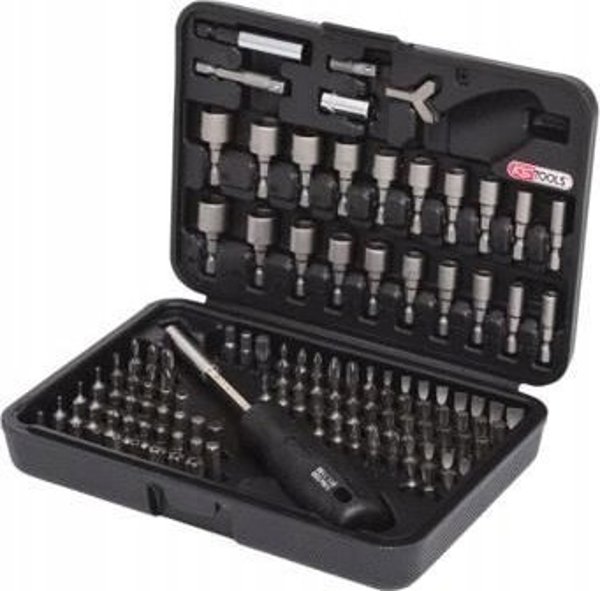 Σετ μύτες κατσαβιδιών CLASSIC 1/4´´ 122 τεμ, KS Tools
