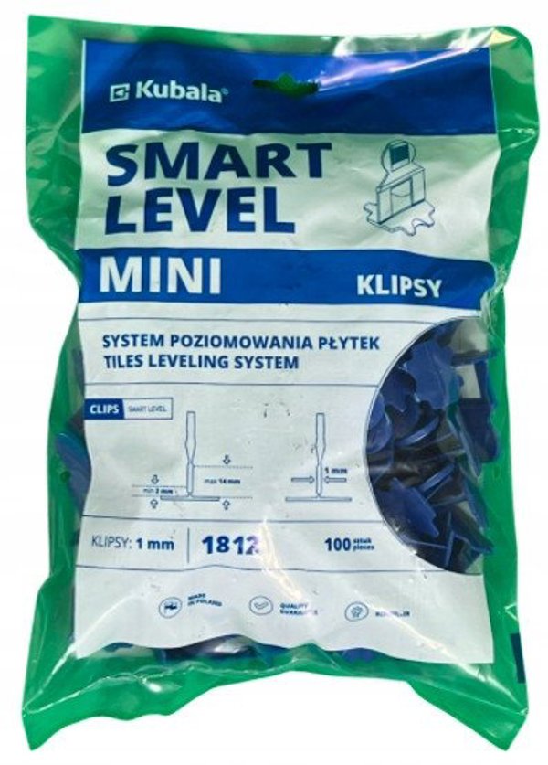 Σύστημα σιδερώματος Kubala mini, 1mm. 100 τεμ.