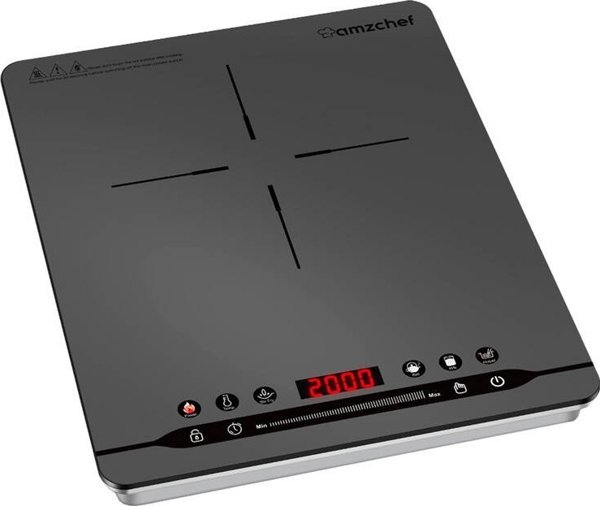 Επαγωγική κουζίνα AMZCHEF SK-20CB14T-GA