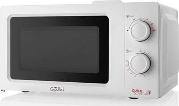 Φούρνος Μικροκυμάτων Gallet GALFMOM205W, 20lt, Λευκός