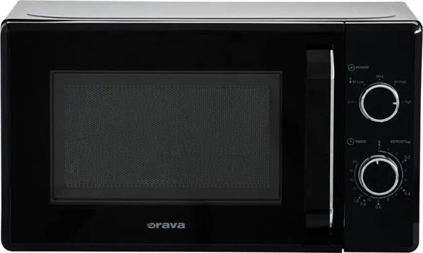 Φούρνος μικροκυμάτων Miwa-1B, 1050W, μαύρο, Orava