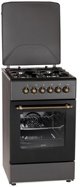 Κουζίνα αερίου-ηλεκτρική Retro Designe MPM-56-KRM-13 μαύρη