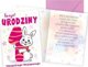 KUKARTKA Κάρτα Γενεθλίων για 1ο Έτος Passion Premium PR-437, Διαστάσεις B6 με Μεταλλικές Λεπτομέρειες και Γκλίτερ