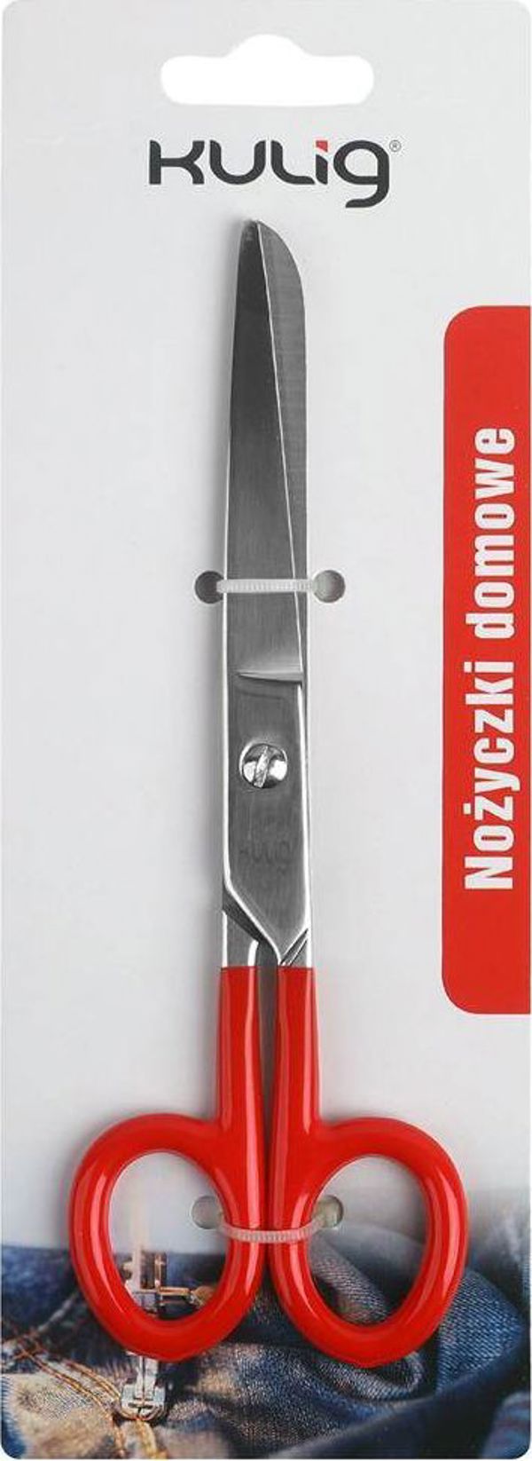 Kulig Οικιακό ψαλίδι κόκκινο 18 εκ
