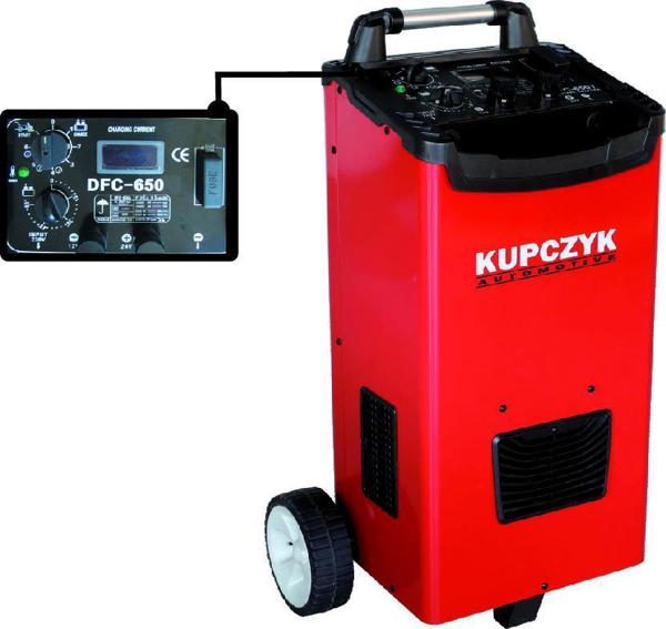 KUPCZYK DFC-650T Επαγγελματικός Φορτιστής Μπαταρίας Αυτοκινήτου 12/24V με Ψηφιακό Αμπερόμετρο και Λειτουργία Εκκίνησης