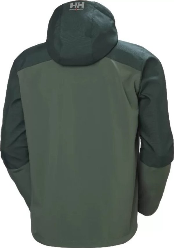Ανδρικό μπουφάν Helly Hansen Jacket HELLY HANSEN Oxford Softshell, πράσινο M