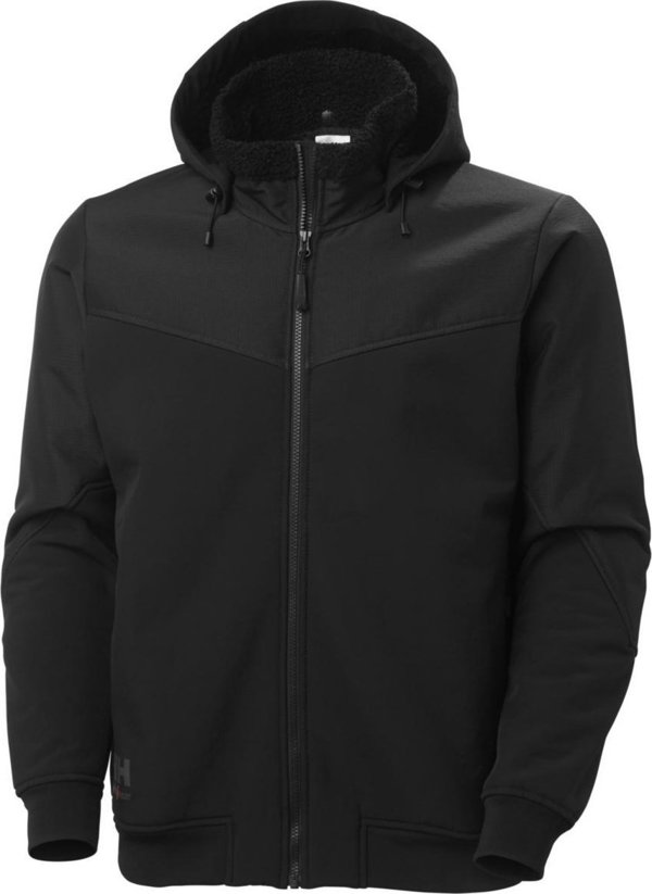 Ανδρικό μπουφάν Helly Hansen Winter jacket HELLY HANSEN Oxford Softsheel Winter Jacket, μαύρο 3XL