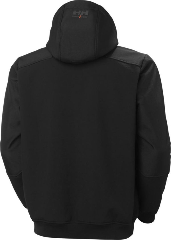 Ανδρικό μπουφάν Helly Hansen Winter jacket HELLY HANSEN Oxford Softsheel Winter Jacket, μαύρο 3XL