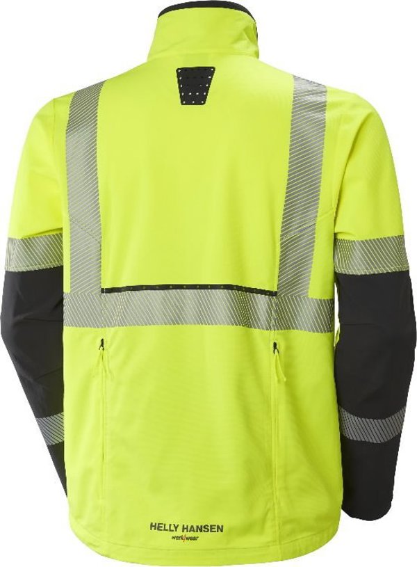 Ανδρικό μπουφάν Helly Hansen Reflective jacket HELLY HANSEN ICU BRZ, κίτρινο 2XL