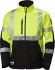 Ανδρικό μπουφάν Helly Hansen Reflective jacket HELLY HANSEN ICU Softshell, κίτρινο 2XL