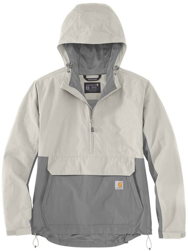 Αδιάβροχο Μπουφάν Carhartt Rain Defender Light Packabl Malt