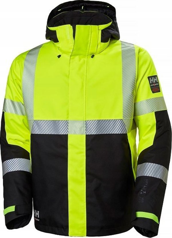 Ανδρικό μπουφάν Helly Hansen Winter reflective jacket HELLY HANSEN ICU Winter Jacket, κίτρινο XL
