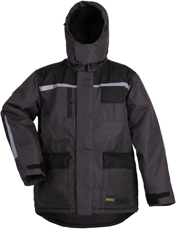 Ανδρικό μπουφάν Apple JACKET LONG ARCTIC GREY/BLACK WJ-8924 XL