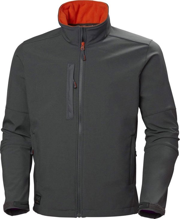 Ανδρικό μπουφάν Helly Hansen Jacket HELLY HANSEN Kensington Softshell, γκρι 2XL