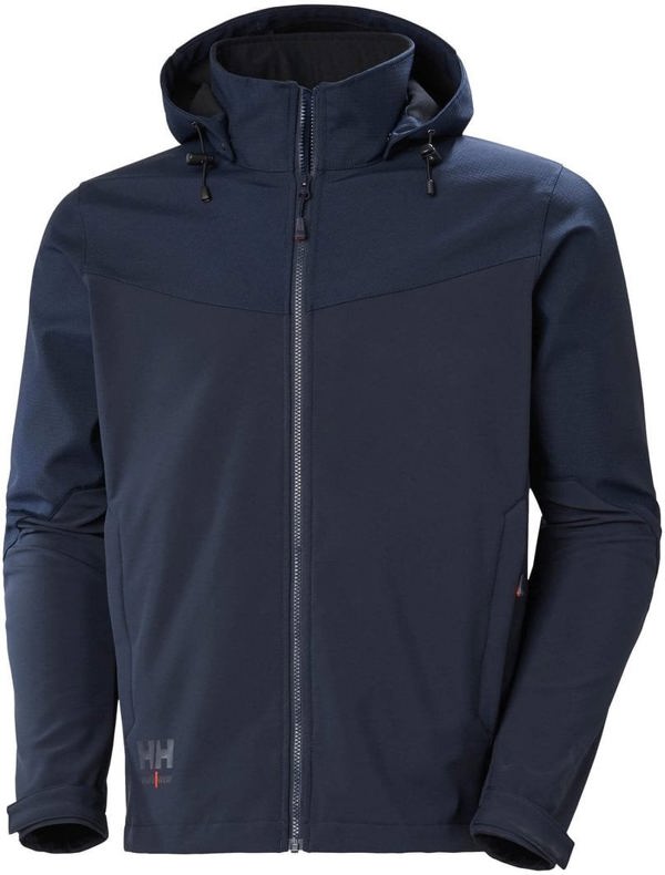 Ανδρικό μπουφάν Helly Hansen Jacket HELLY HANSEN Oxford Softshell, μπλε 3XL