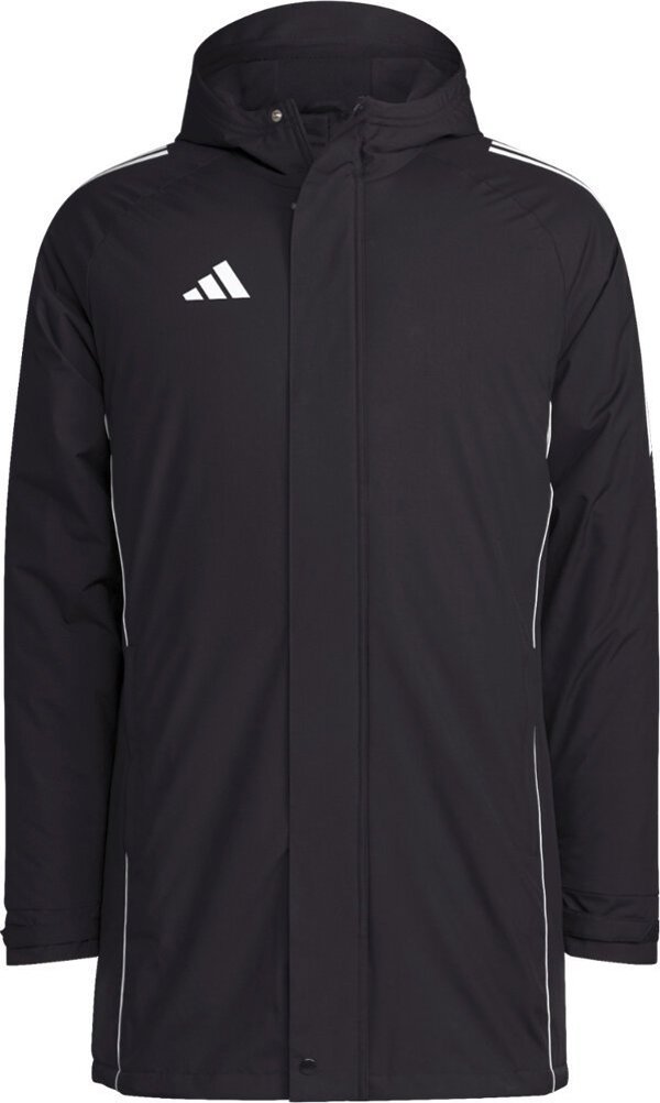 Ανδρικό μπουφάν adidas Tiro 24 Stadium Parka μαύρο-λευκό IJ7391 S