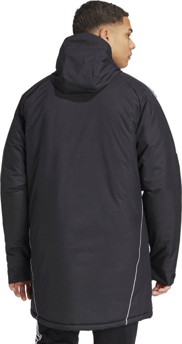 Ανδρικό μπουφάν adidas Tiro 24 Stadium Parka μαύρο-λευκό IJ7391 S