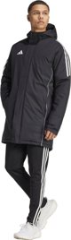 Ανδρικό μπουφάν adidas Tiro 24 Stadium Parka μαύρο-λευκό IJ7391 S
