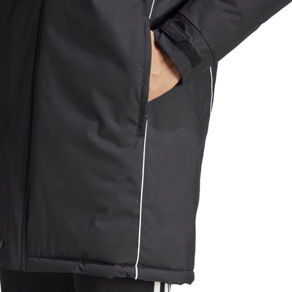 Ανδρικό μπουφάν adidas Tiro 24 Stadium Parka μαύρο-λευκό IJ7391 S