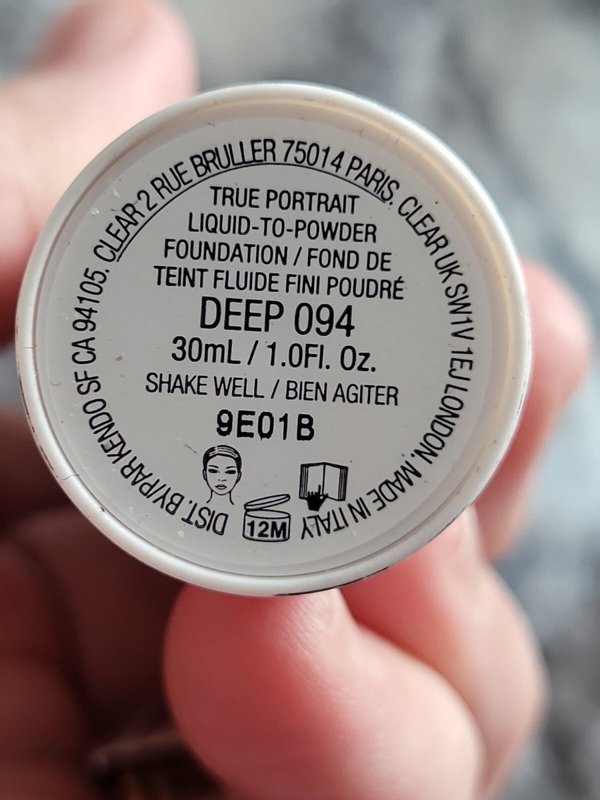 Kvd, True Portrait, Light to medium buildable coverage, Liquid Foundation, 094, Deep, 30 ml Unisex