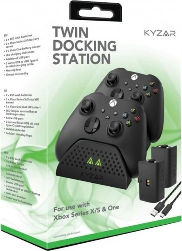 Kyzar Kyzar Twin Docking Station ΣΤΑΘΜΟΣ ΣΥΝΔΕΣΗΣ Xbox Series X/S