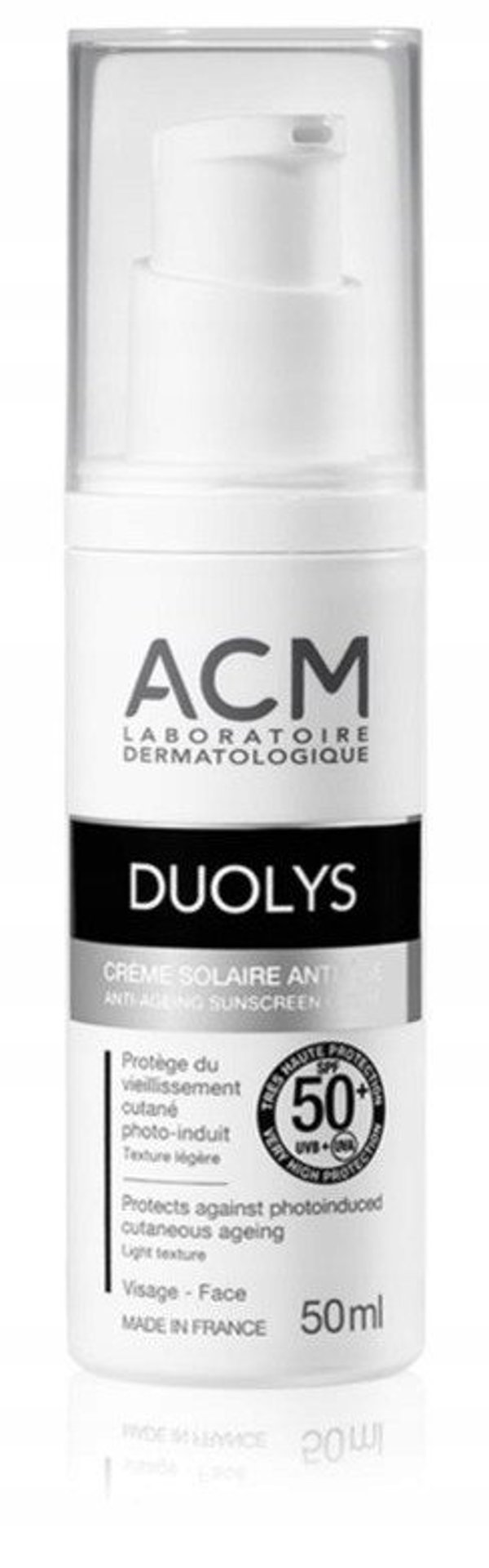 Laboratoire ACM, Duolys, Anti-Ageing, Sunscreen Cream, For Face, SPF 50+, 50 ml For Women