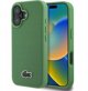 Lacoste Hard Cover Iconic Petit Pique Woven Logo MagSafe Green, for iPhone 16 Plus, LCHMP16MPVCN