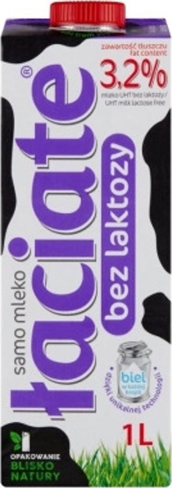 Laciate Γάλα UHT Laciate 1L 3.2% χωρίς λακτόζη
