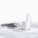 Φορτιστής τοίχου Baseus Palm 30W USB-A, USB-C λευκός