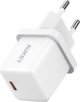 Aukey PA-F5 Φορτιστής Ταξιδιού USB-C Power Delivery 20W, Λευκός
