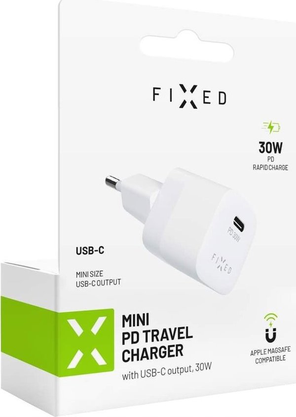 Φορτιστής Fixed Φορτιστής τοίχου, αντάπτορας, USB-C, PD, Fixed