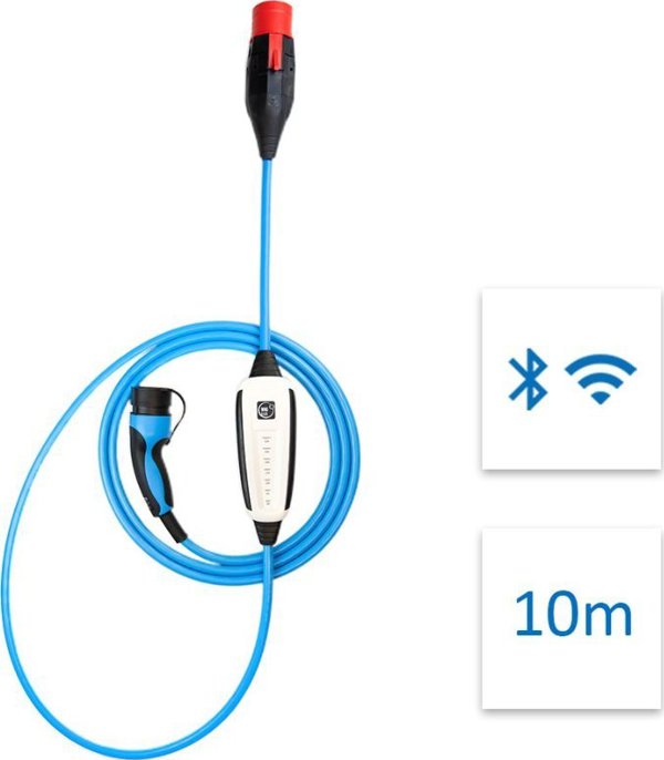 Φορτιστής NRGkick 32A Standard Bluetooth + WiFi 22kW 10m (12101001)
