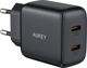 Φορτιστής Aukey PA-R1S 2x USB-C 3 A (PA-R1S)