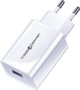 Φορτιστής Usams T22 1x USB-A 3A - Φορτιστής Τοίχου για Smartphone (USA797)